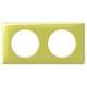 Plaque C�liane 2 postes Bambou