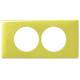 Plaque C�liane 2 postes Bambou pour la r�novation