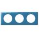 Plaque C�liane 3 postes Cyan