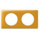 Plaque C�liane 2 postes Mandarine
