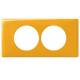 Plaque C�liane 2 postes Mandarine pour la r�novation