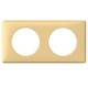 Plaque C�liane 2 postes Pamplemousse