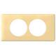 Plaque C�liane 2 postes Pamplemousse pour la r�novation