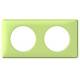 Plaque C�liane 2 postes Anis