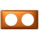 Plaque C�liane 2 postes Cuivre