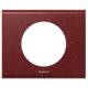 Plaque C�liane 1 poste Corian pompei red