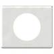 Plaque C�liane 1 poste Porcelaine