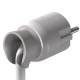 Fiche male 16A 2P+T en plastique avec orientation du cable � 360