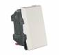 Bouton poussoir 1 module Legrand Mosaic blanc