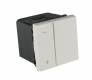 Variateur de lumi�re 2 modules blanc 400 W Legrand Mosaic