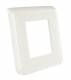 Enjoliveur 2 modules blanc Legrand Mosaic