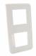 Enjoliveur 2X2 modules vertical Legrand Mosaic