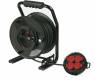 Enrouleur de chantier 40 m avec cable 3G1,5 mm et bloc d�port�