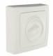 Interrupteur variateur saillie complet blanc 300 Watts max