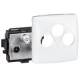 Prise TV-FM-SAT composable saillie