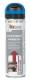 Tra�eur de chantier couleur bleu fluo t�te bas
