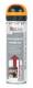 Tra�eur de chantier couleur orange fluo t�te bas