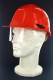 Casque de chantier avec lunette de protection