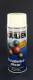 Peinture en bombe de 400 ml BLANC SATINE RAL9010