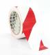 Scotch vinyle 3M 764I Rouge et Blanc largeur 50 mm