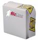 Etiquettes autocollantes foudre 100x100mm en boite de 20