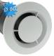 Bouche d'extraction en plastique diam�tre 80 mm