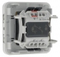 Bouton poussoir NO et NF Plexo blanc (composable)