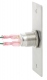 Bouton poussoir encastr� inox