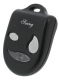 T�l�commande de portail universel fr�quence 433 Mhz Noir