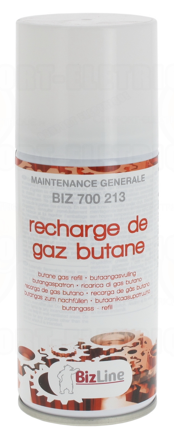 BIZLINE 700213 - Recharge de gaz butane - 150 mL