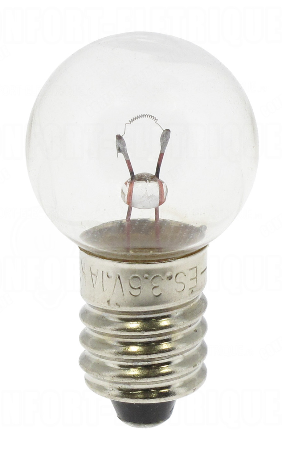 Ampoule culot E10 - 3.6V - 1A - 3.6W - 8,71€