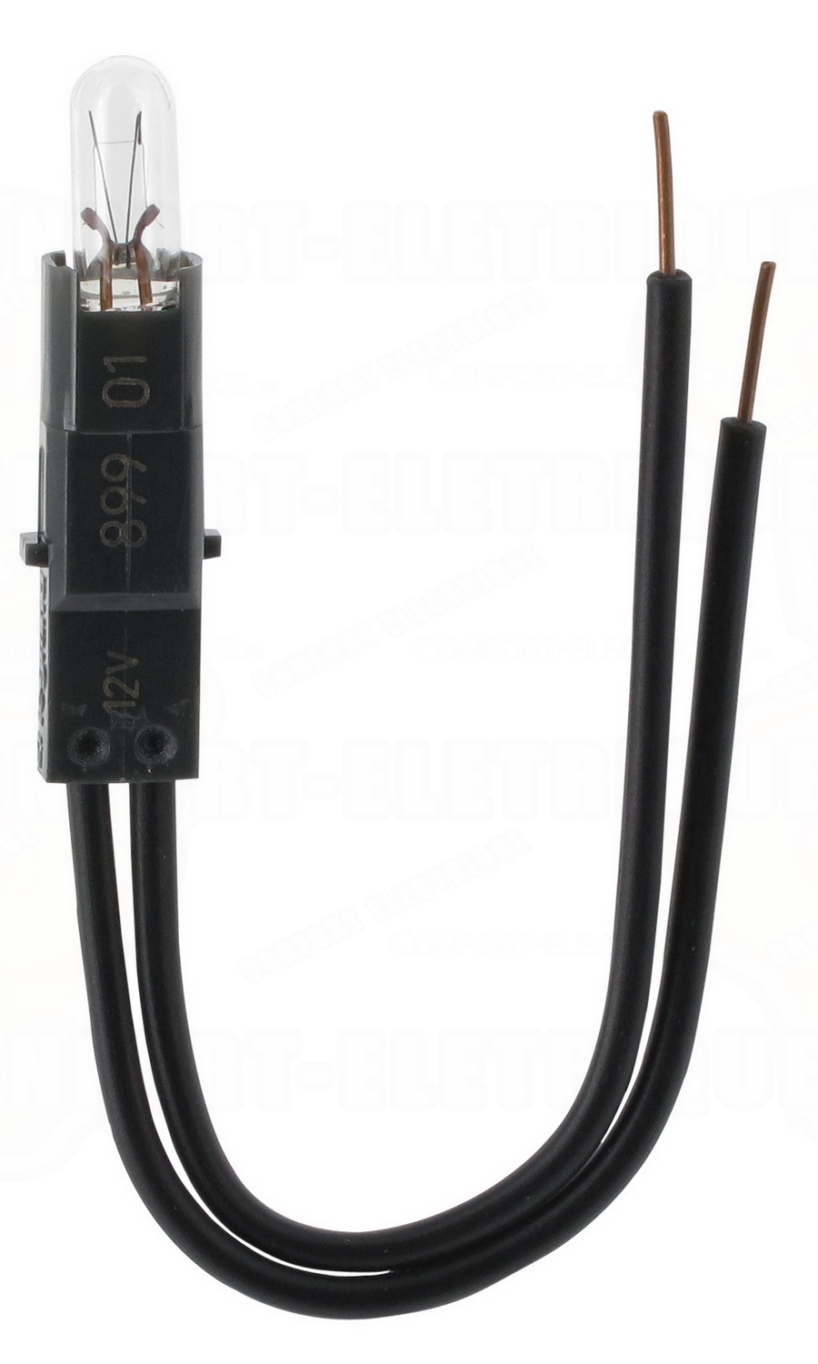 Lampe 12v incandescent blanc à cabler 13,96€