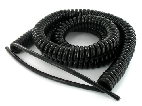 Cable spiralé 2x1 mm longueur 5 mètres - 62,40€