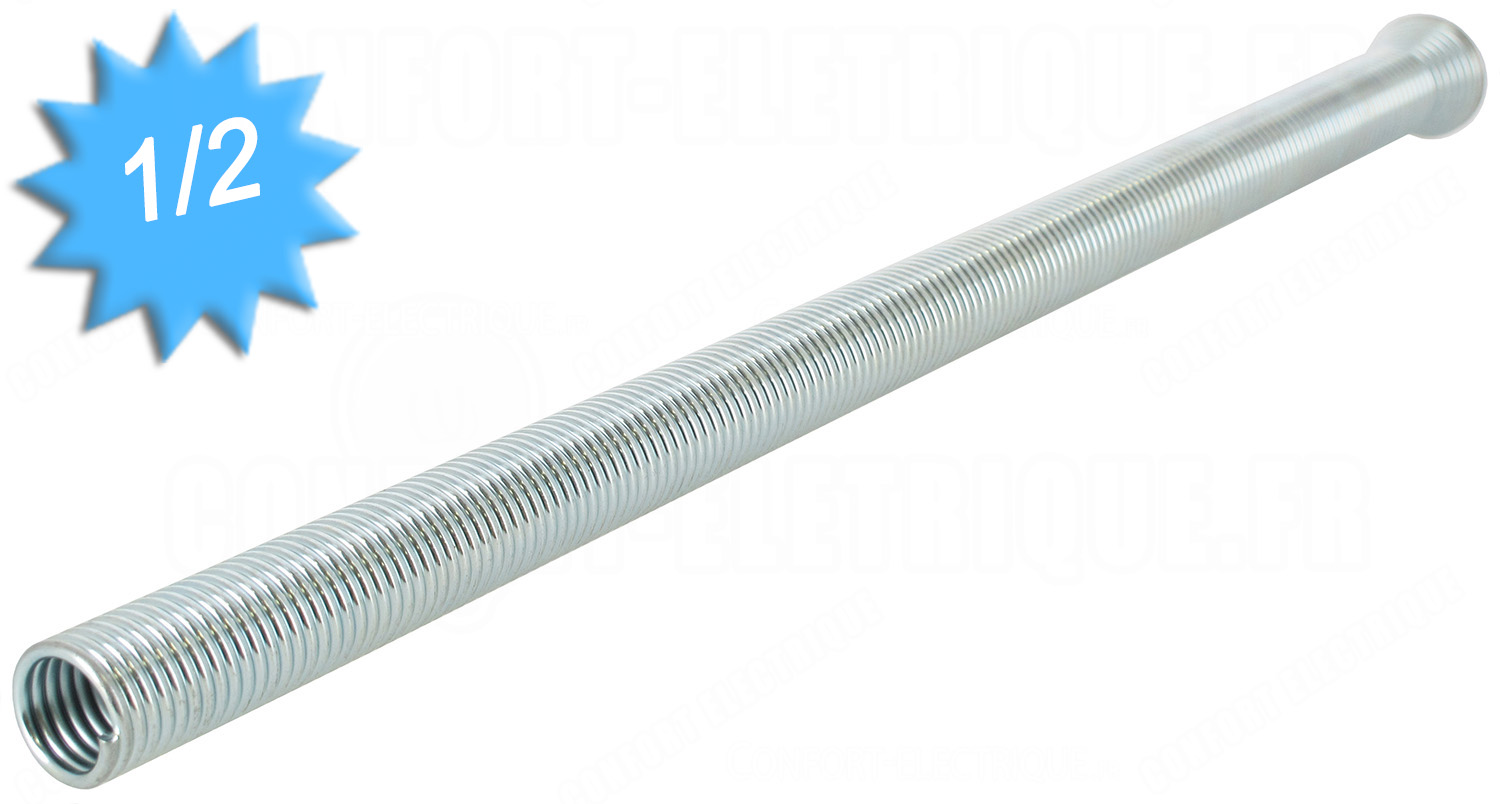 tige filet/ée 6 mm x 1 m/ètre en acier zingu/é lot de 10