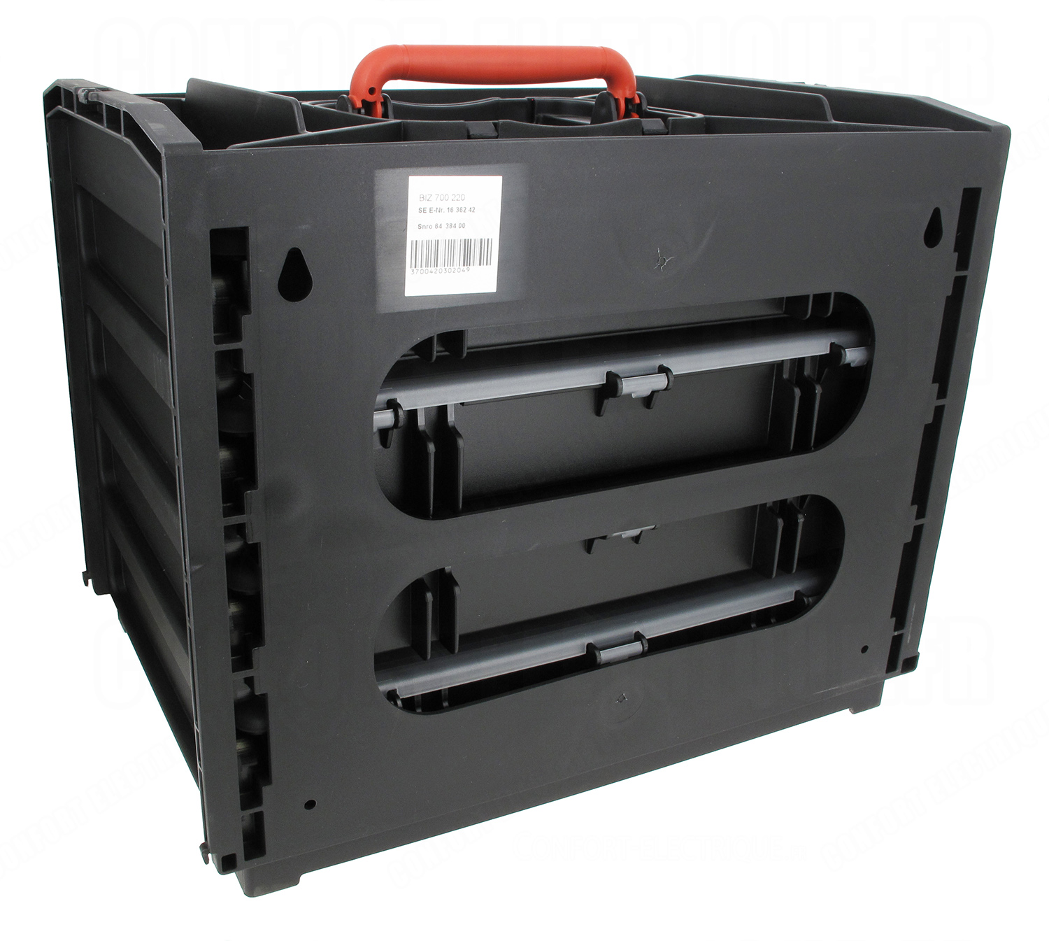 E44-Boîte de rangement 21 compartiments fixes 290 x 195 x 54 mm à 7,90 €  (Compartiments fixes)