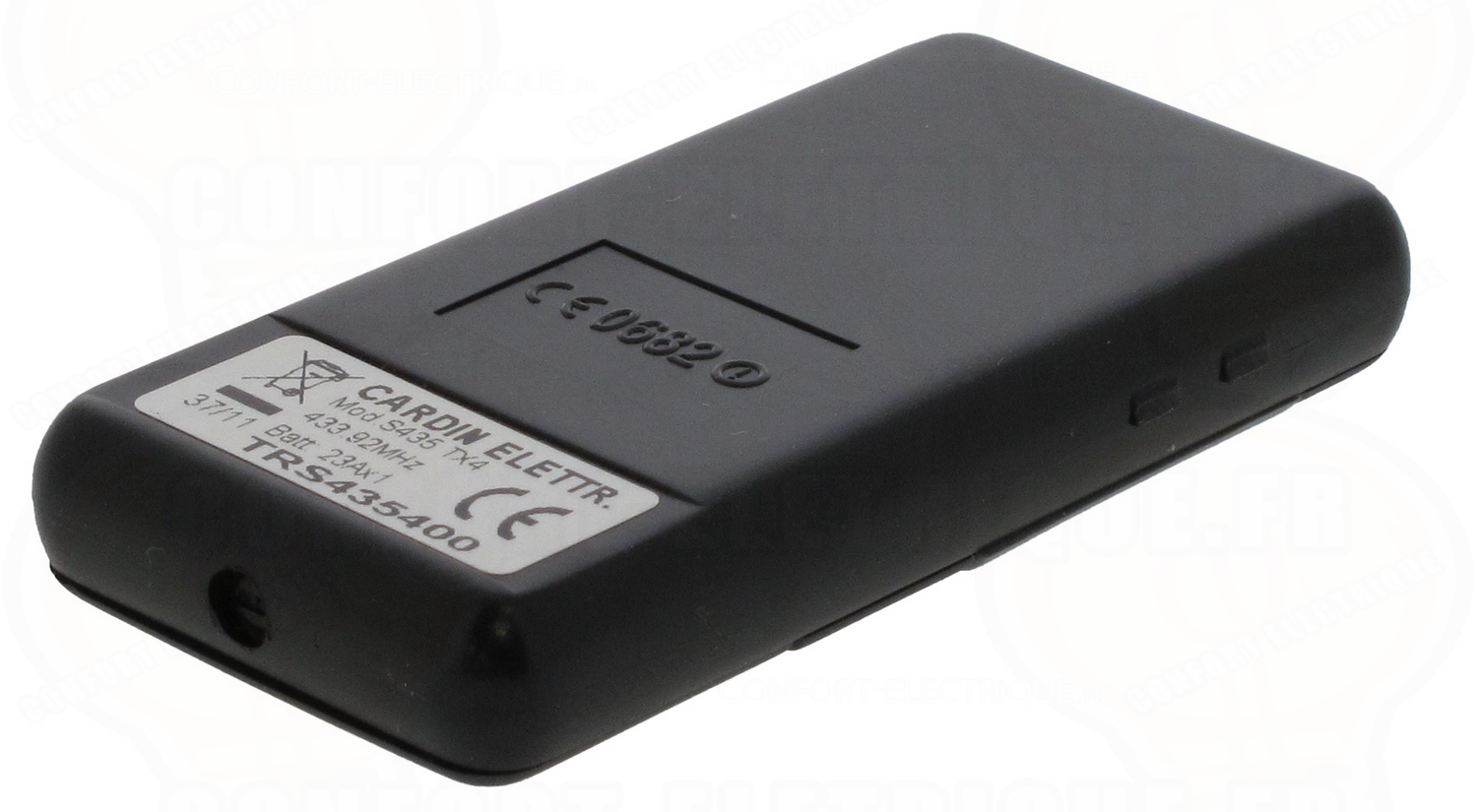 telecommande cardin fr/équence 433.92 mhz 2 canaux s435 bleu