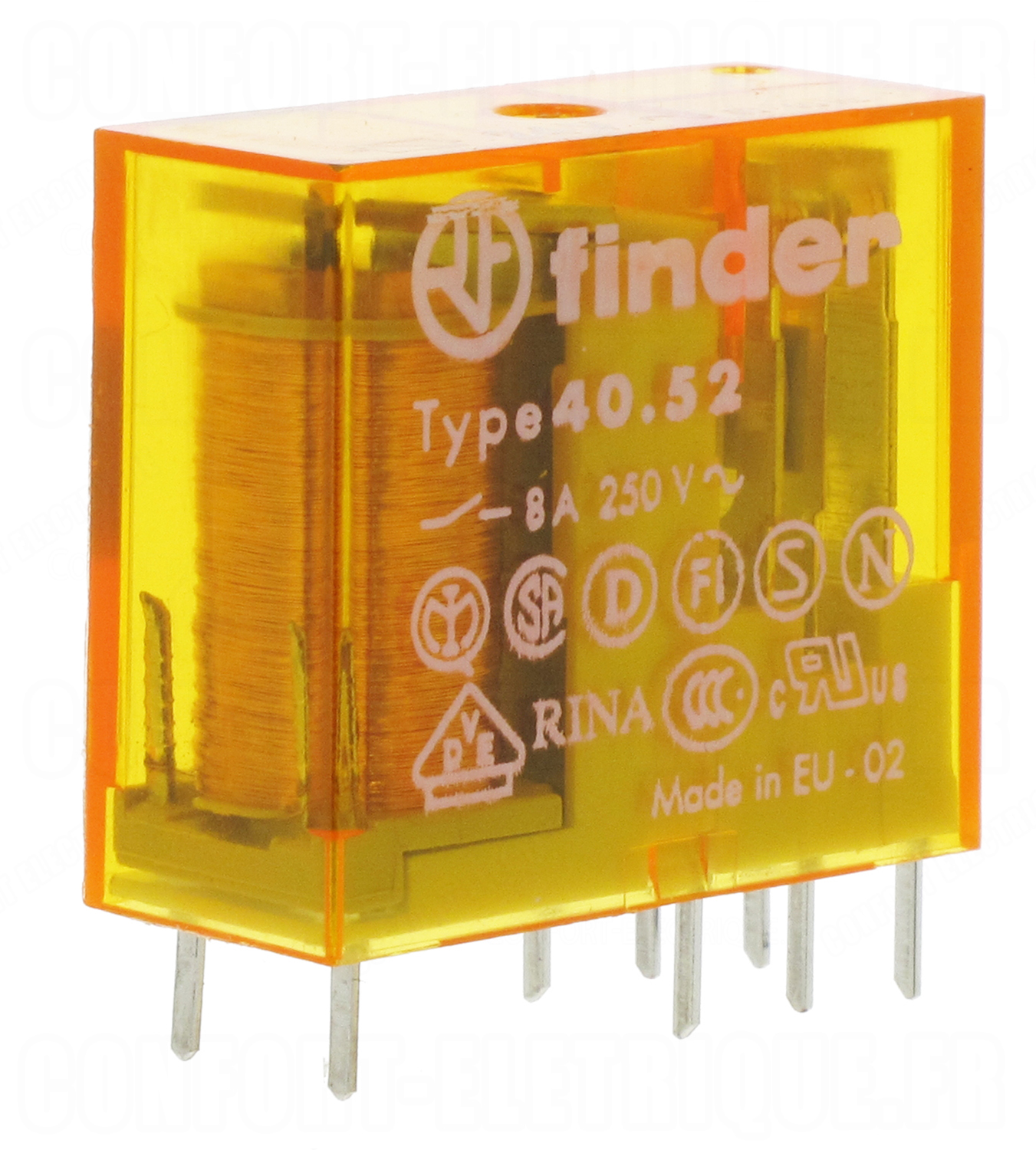 Relais Miniature 230V - 4 Contacts Inverseurs (NO/NF) - 7A - Pour Bobine 230V - Sans Support | Compatible Finder Série 94