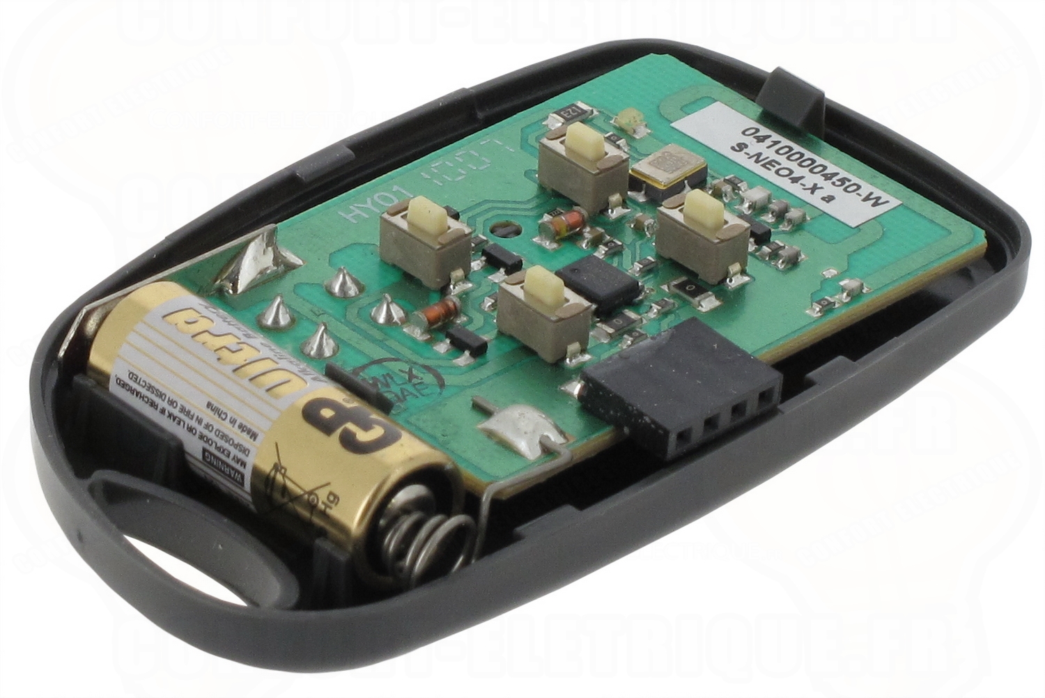 Télécommande Universelle à Code D'apprentissage RF 433 MHz à Distance Améliorée, 1234 Boutons, Pour Porte De Garage, éclairage LED, Contrôle De - Foto 9