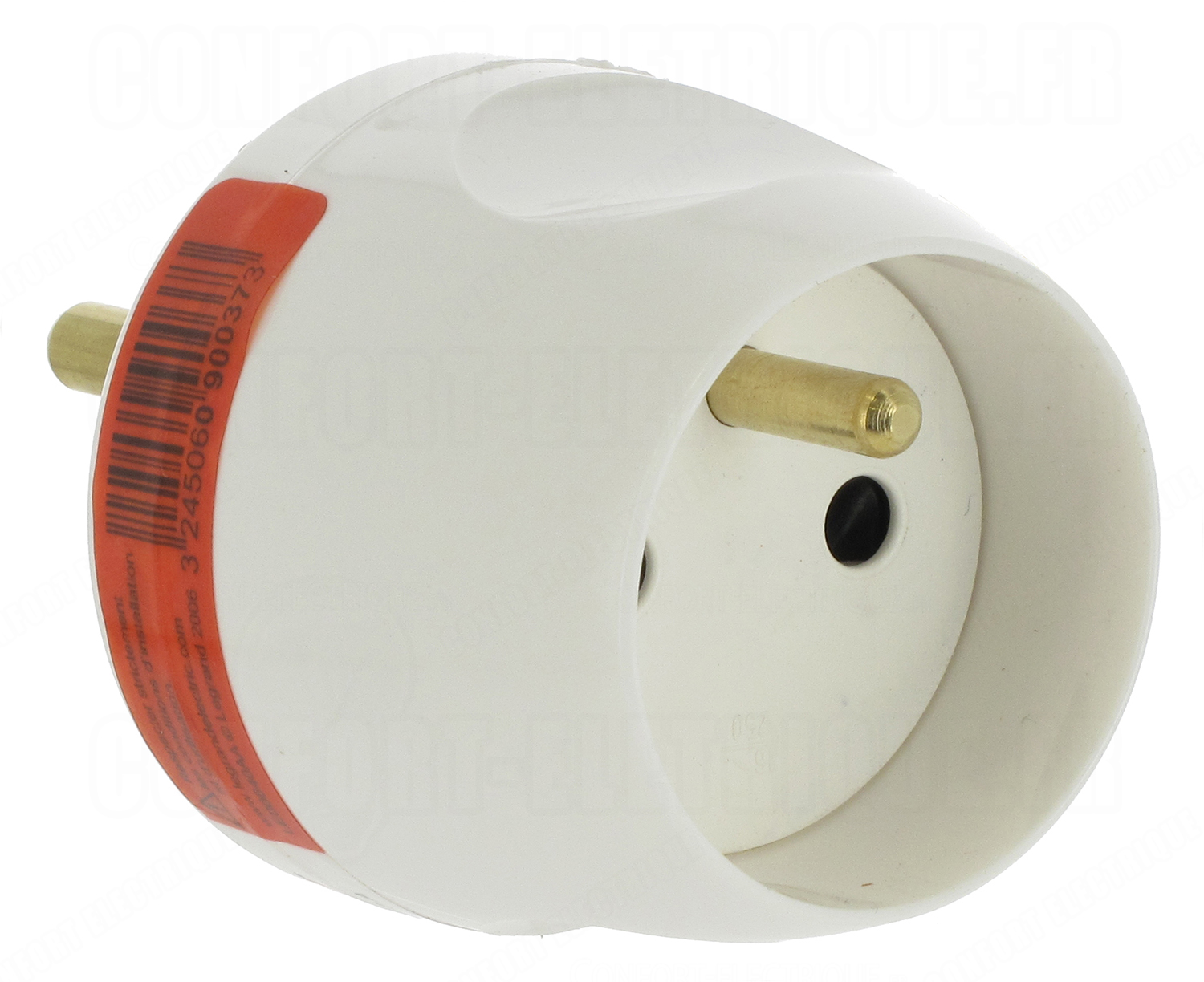 Adaptateur 2P+T 16 A sur une prise 20A 14,87€