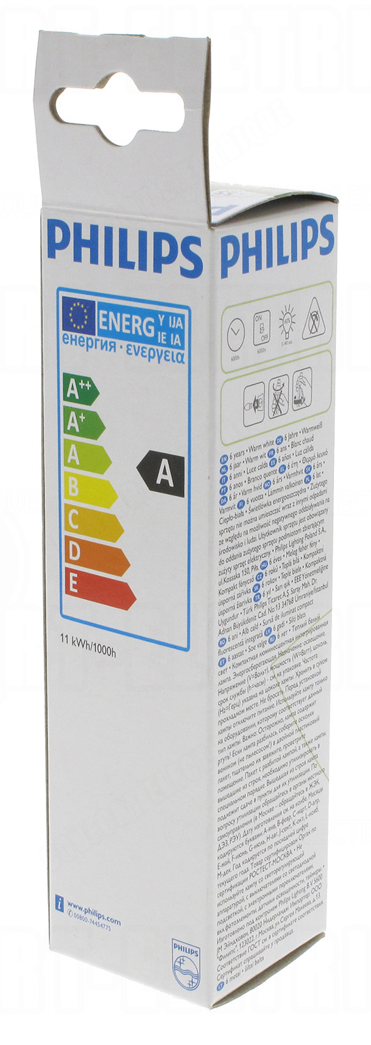 Ampoule Philips Economy Stick E27 11W 270..