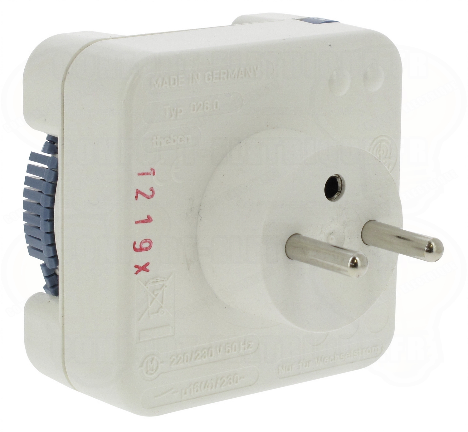 Theben - Timer 27 D - 0270930 - Prise Programmable - Blanc