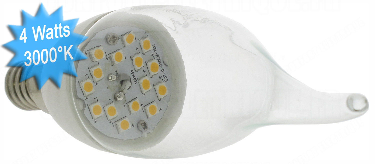 Ampoule LED E14 4W 2700K Clair Dimmable 71302 Vision El