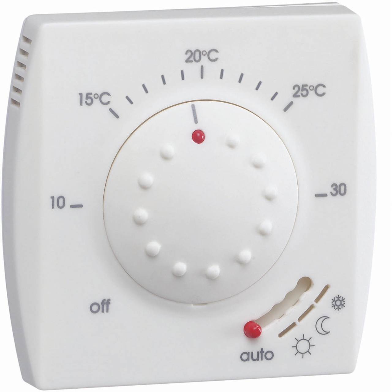 Thermostat - Fil Pilote - Semi encastré - Hager 25113 - 221,..