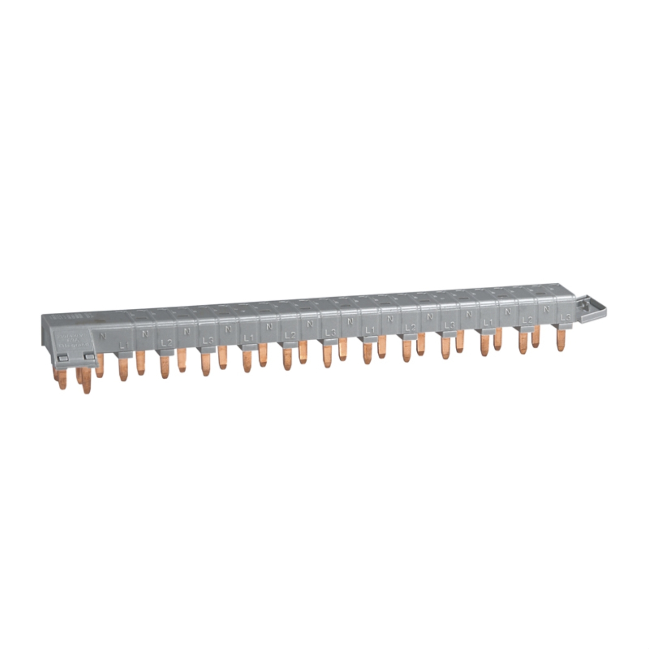 Peigne de cablage phase ou neutre 18 modules Legrand HX³ - 1..