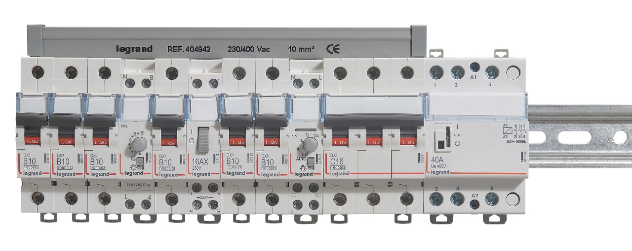 Disjoncteur Legrand Disjoncteur 20A 10Ka Courbe C Triphasé Dx3 Vis / Vis