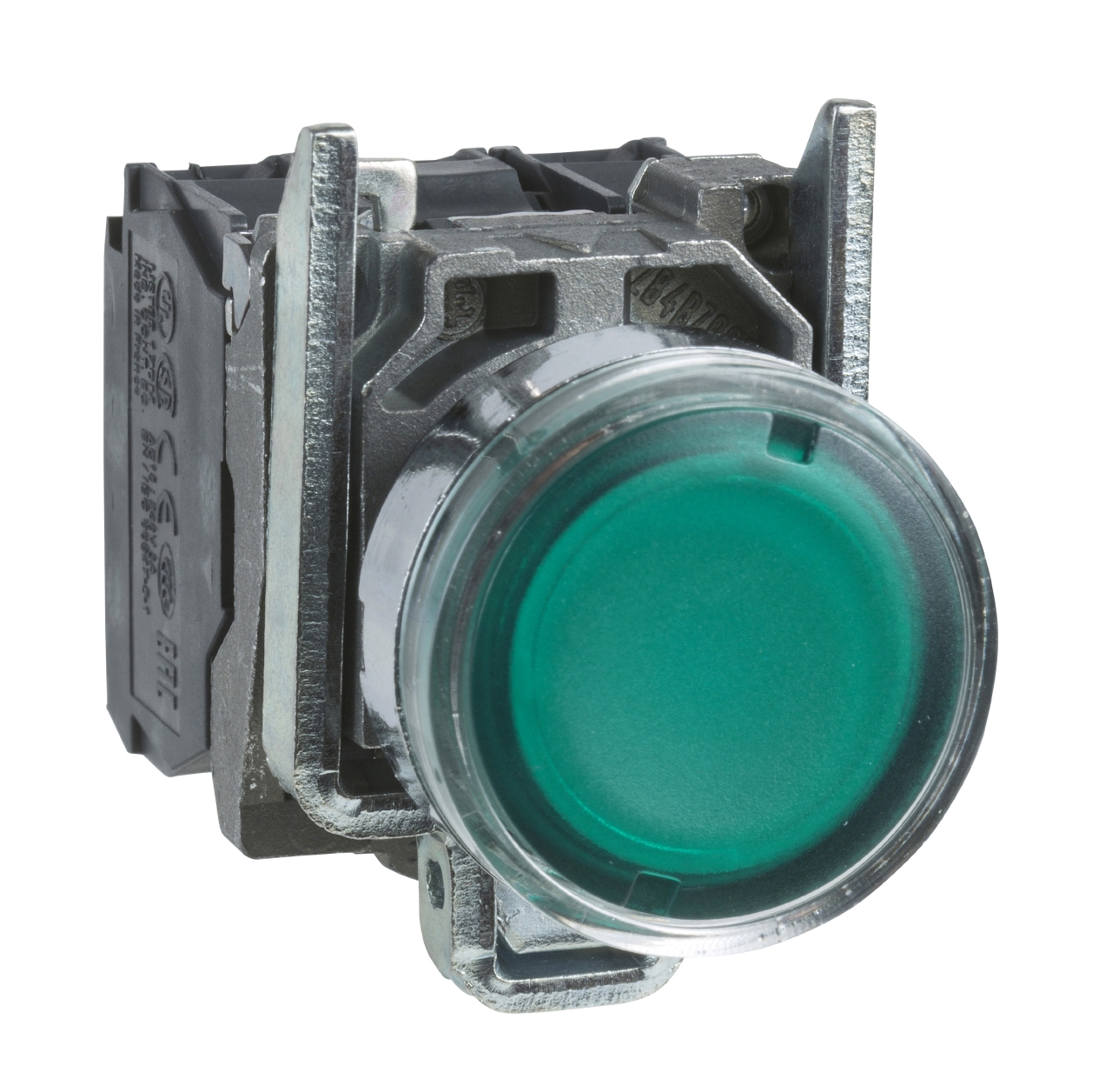 bouton poussoir lumineux affleurant 1no 1nf vert 2 bouton poussoir lumineux affleurant 1no 1nf vert 2