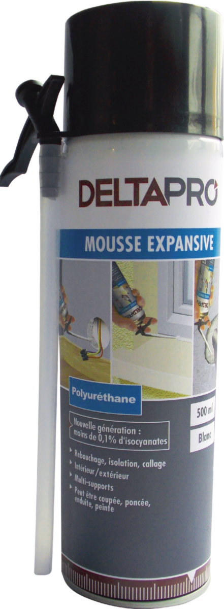 Nettoyant pour mousse expansive - bombe de 500 ml - LA CENTRALE PRO