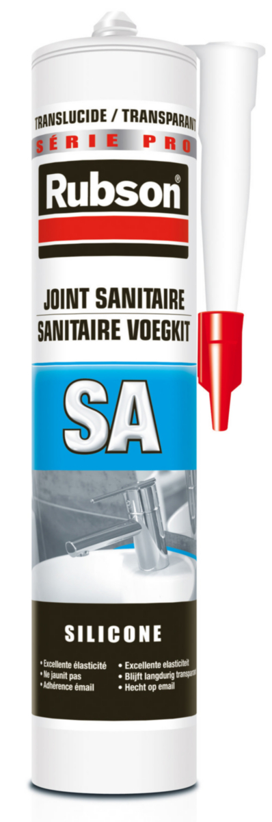 Mastic silicone sanitaire GEBSICONE W blanc 310 ml GEB 893150 - GEB -  893150