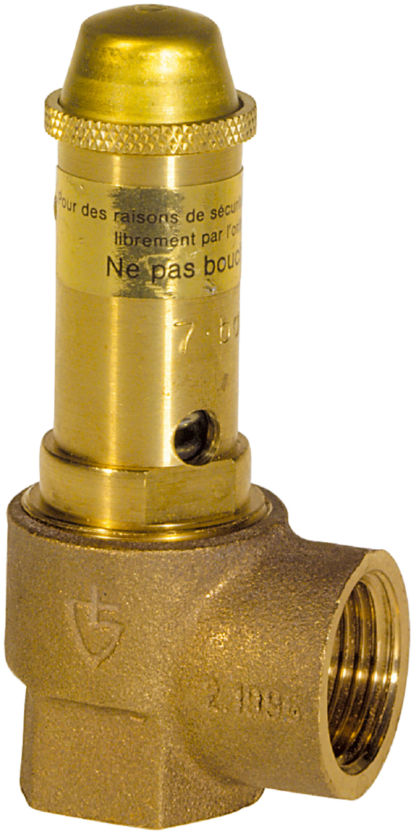 flamco 27684 soupape de chauffe diam/ètre 15 x 21 mm avec manom/ètre