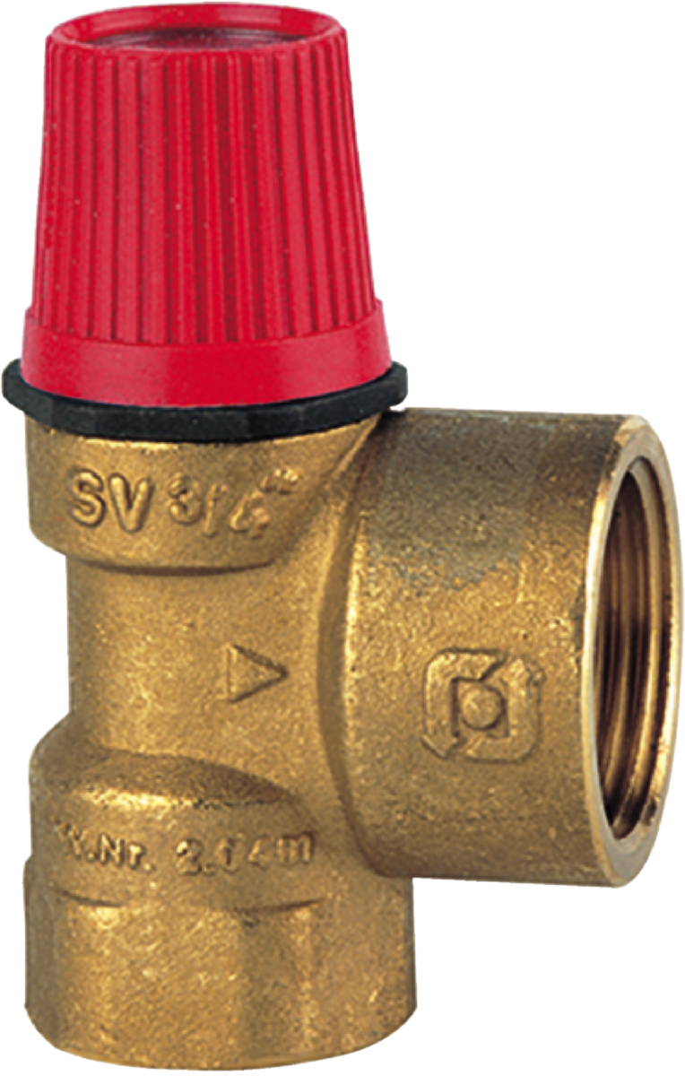 flamco 27684 soupape de chauffe diam/ètre 15 x 21 mm avec manom/ètre